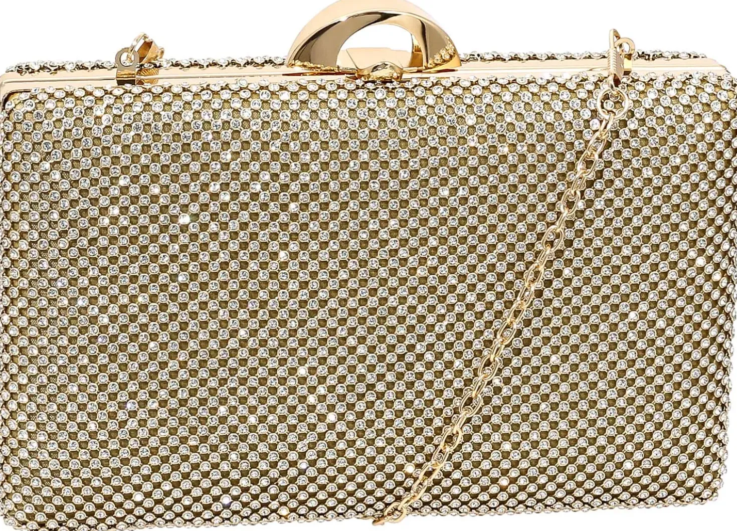 Pochette rigide - Glamorous Gold