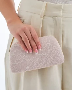 Pochette rigide - Rose Lace