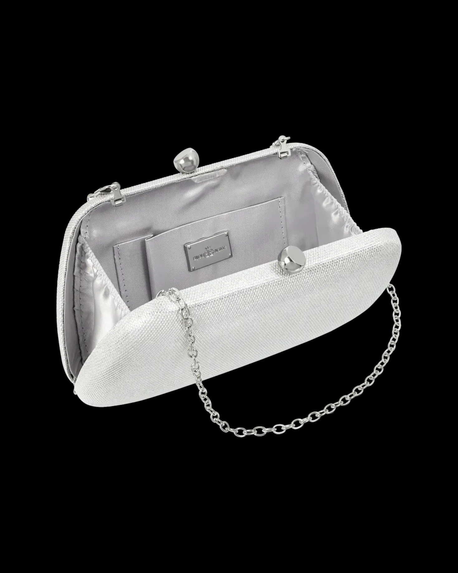 Pochette rigide - Silver Sparkles