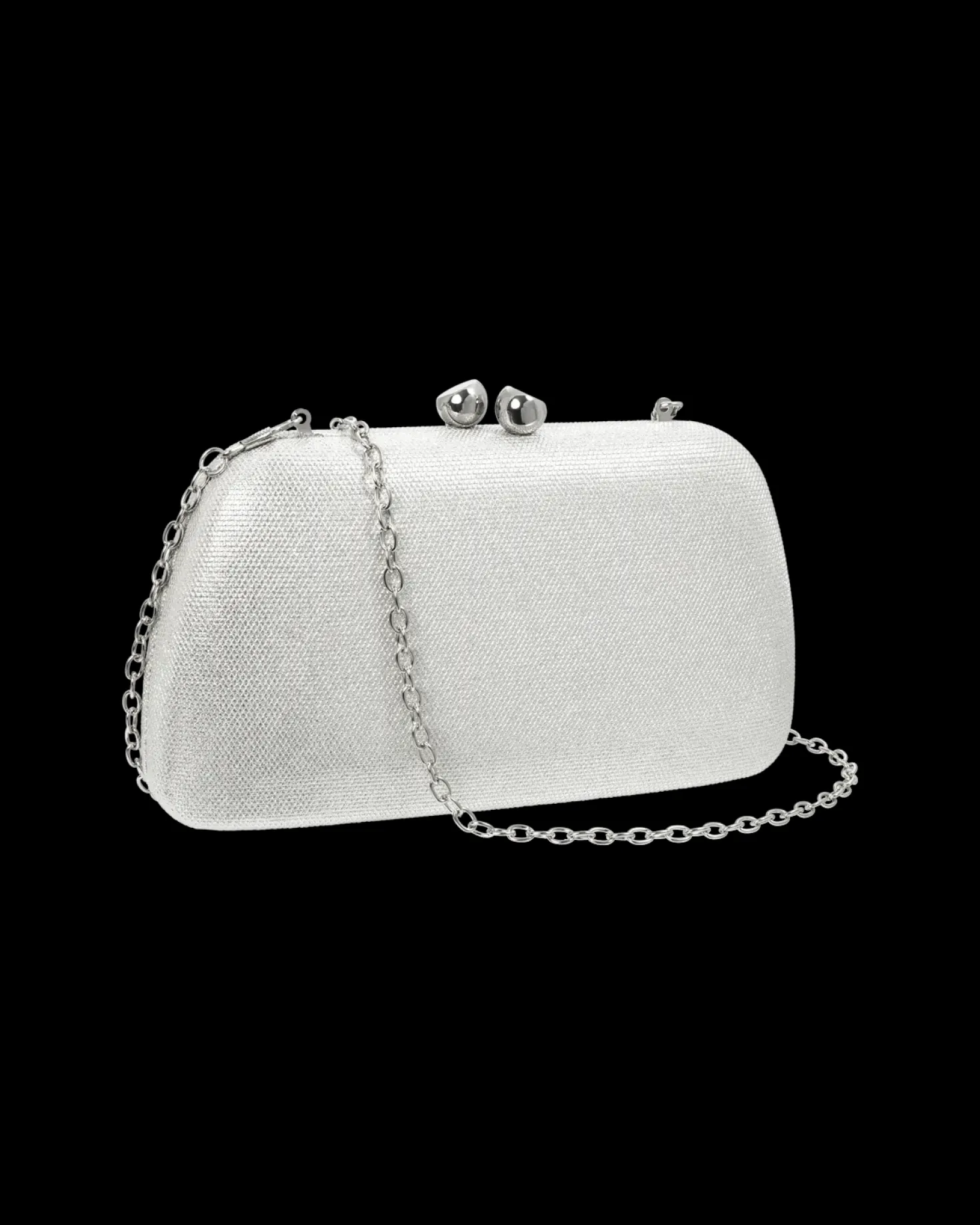 Pochette rigide - Silver Sparkles
