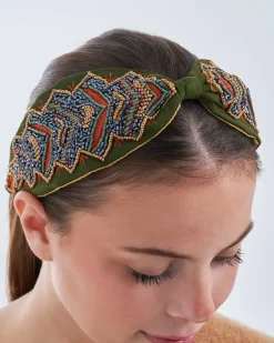 Serre-tête - Green Beads