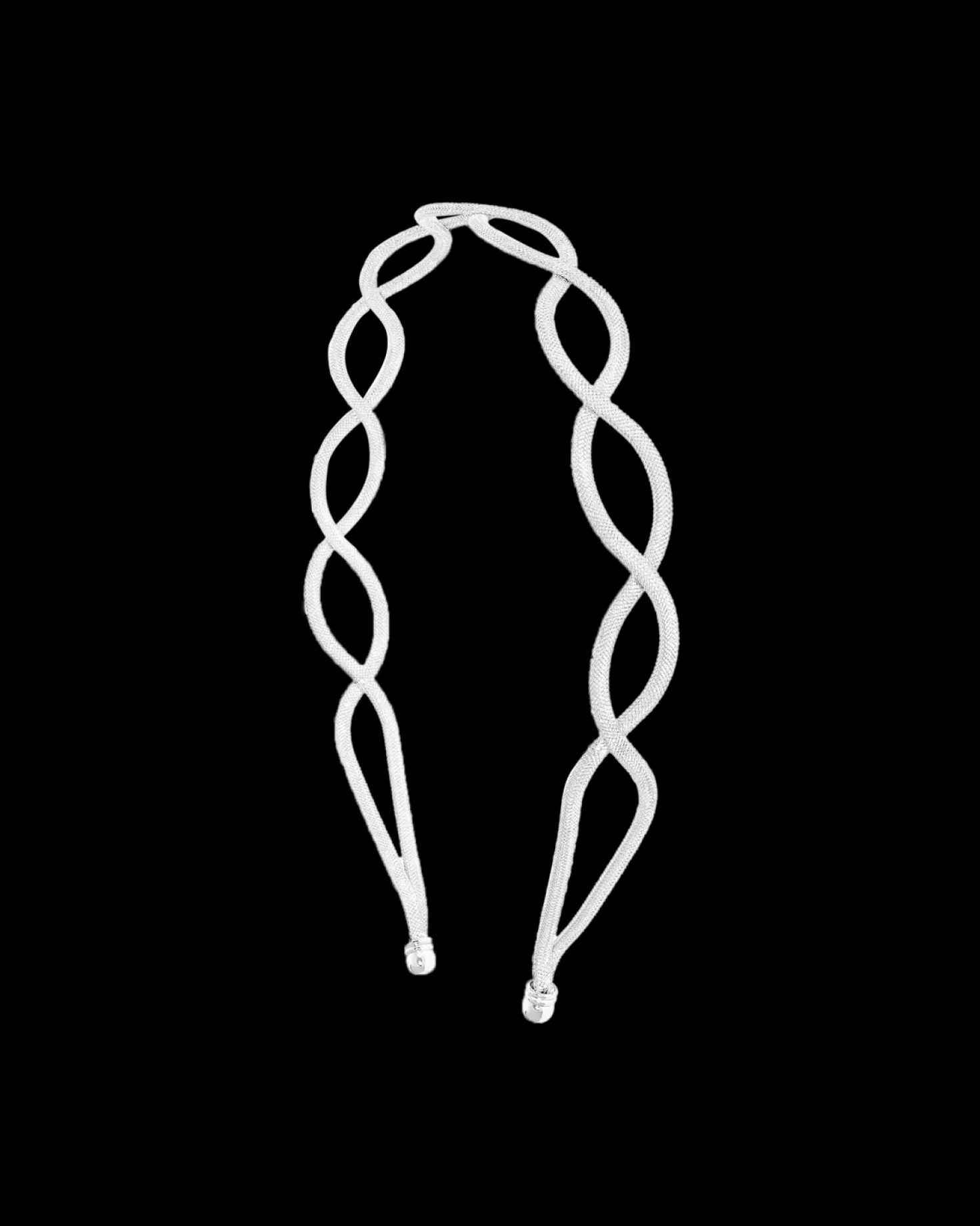 Serre-tête - Silver Mesh