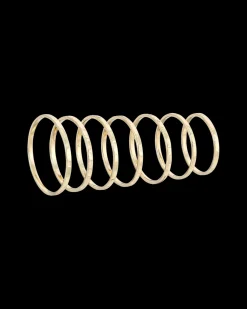 Set de bagues - Gold Piece