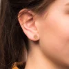 Set de boucles d'oreilles - Flower Heart